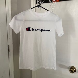 Boys medium champion tee shirt